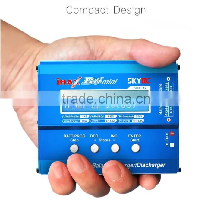 Original SKYRC Imax B6 60W Mini Professional Balance Charger with Discharger function