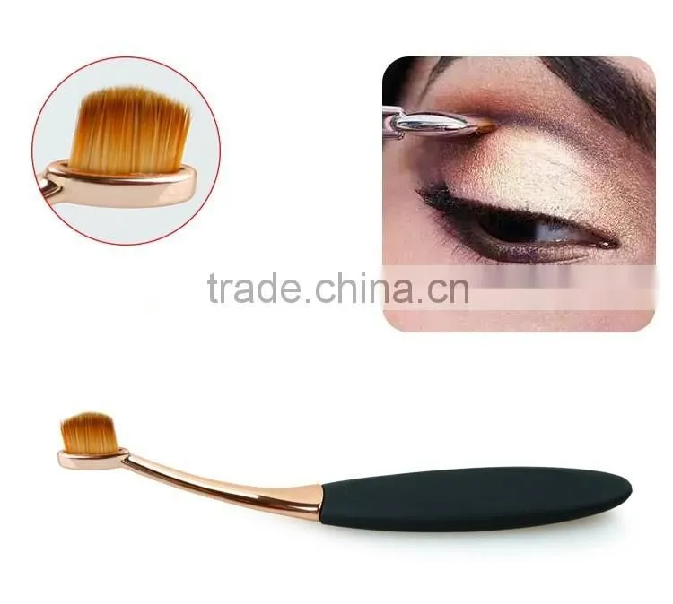 2016 Oval rose gold professional andor makeup brush
