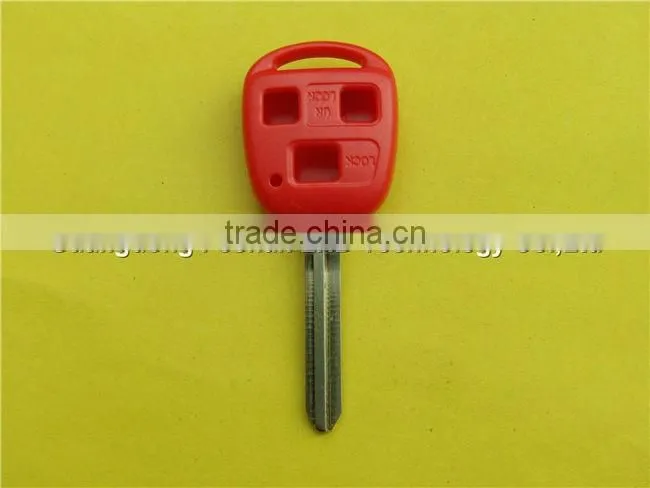 Replacement remote key shell for Toyota 3 button car key cover