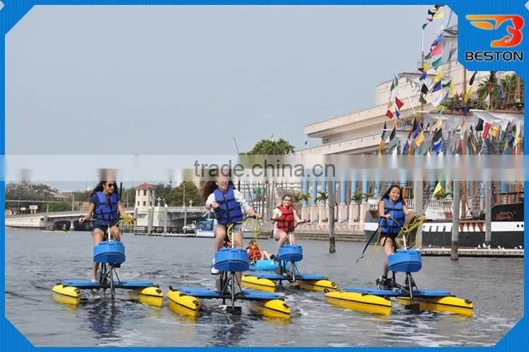 Factory direct price water exercise bike/water bike pedal boats for sale