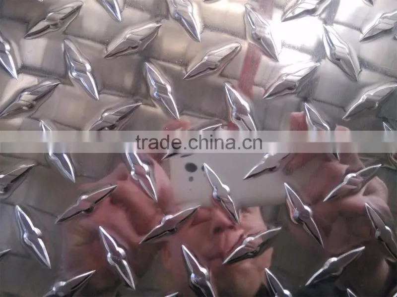 5052 5083 Embossed Aluminum Sheet for non-slip floor