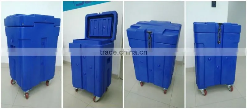 310L PE Plastic Polyethylene Box for dry ice cooling and transportation