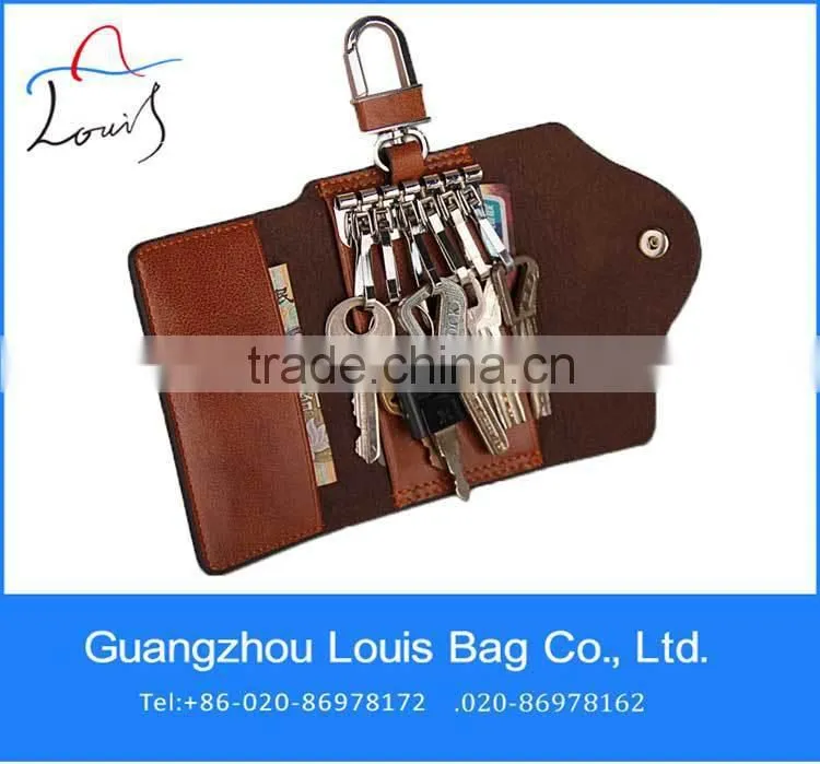 keys holder,leather keys pouch,high quality,factory directly
