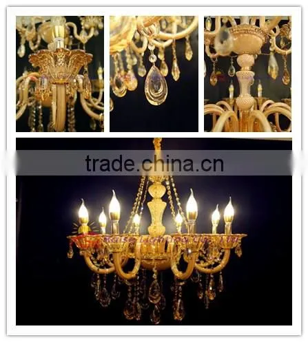 Classical European Style crystal pedant lighting hot sale in middle east