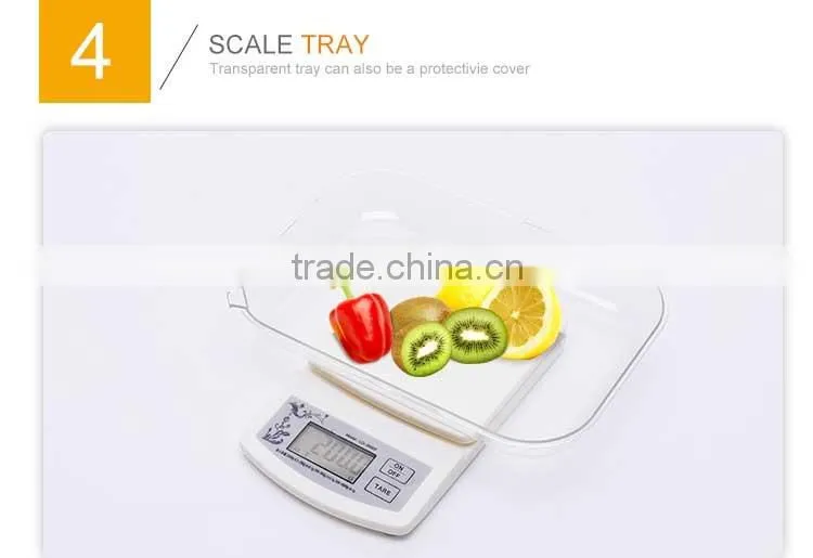 Wall-Mounted Kitchen Electronic Scale
