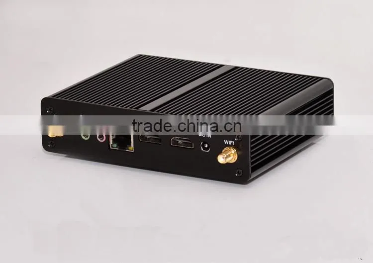 mini pc/mini chassis dual N2810/fanless HTPC/tv box/industrial personal computer with 8GB DDR3 1600MHz
