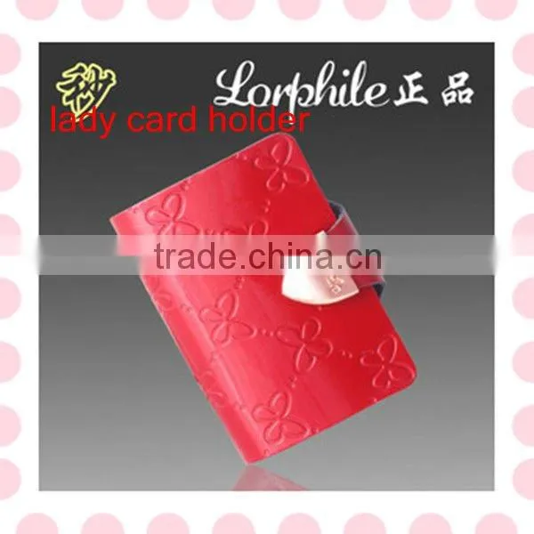 Hotsale leather business name card holder