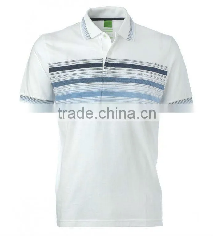 Men polo shirt, cotton material custom design