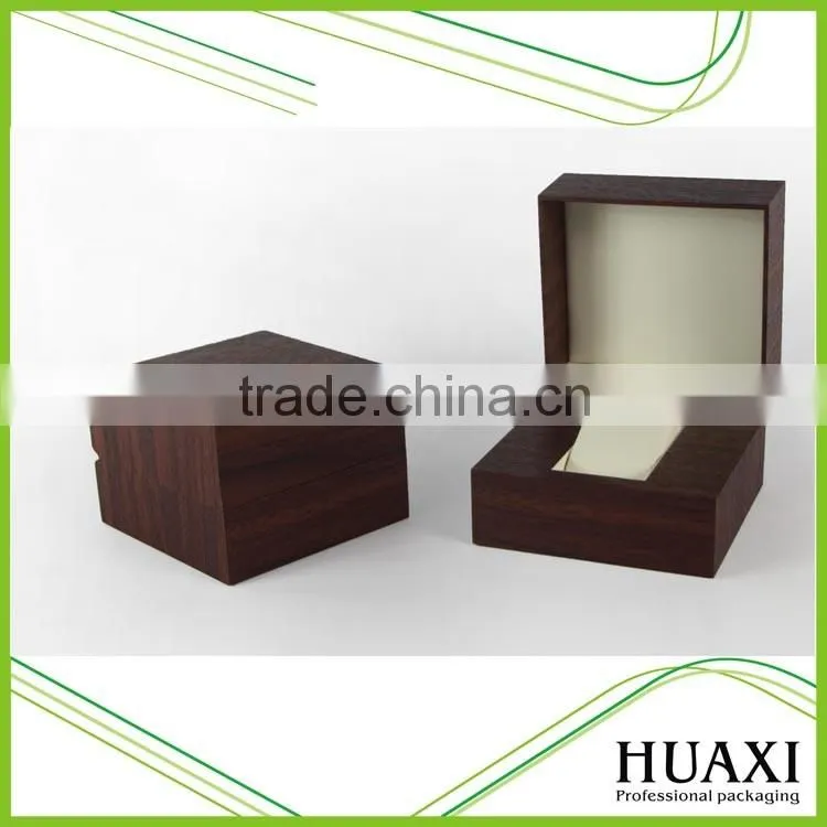 Factory Customized Wood Watch Box , Watch Packaging Boxes