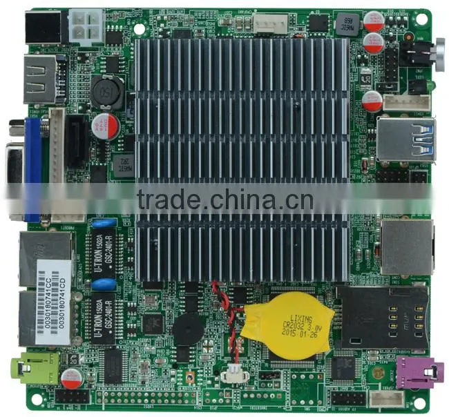 ITX-N29_18 12*12 with Baytrail Motherboard, Dual Lan Quad Core Mainboard J1800,J1800 nano itx motherboard OEM