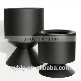 decorative fiberglass planter garden flowerpot