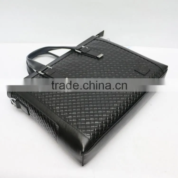 China manufacturer newest online unique men's leather messenger laptop bag
