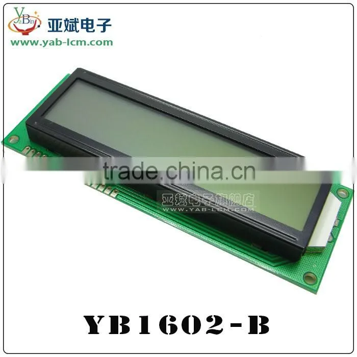 4 inch character lcd display 16X2 (NO:YB1602B)