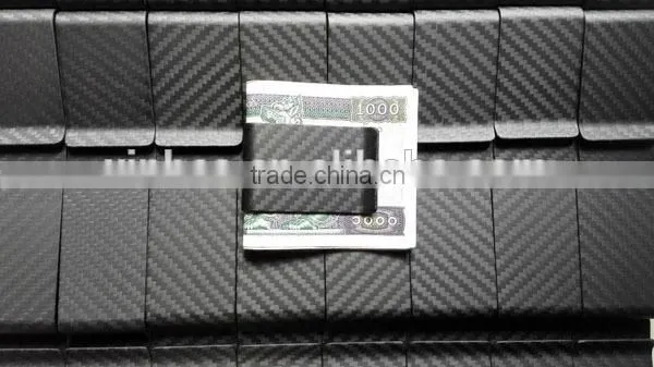 3k carbon fiber money clip