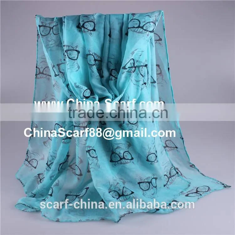 Wholesale viscose fabric scarf