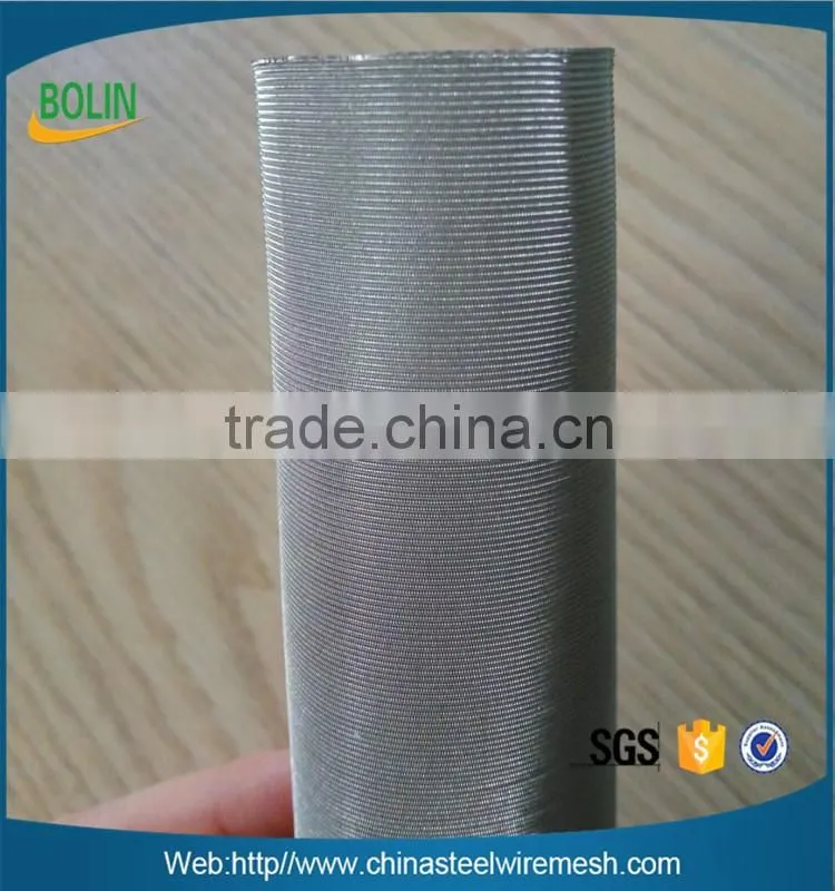 high quality stainless steel dutch weave filter cylindrical screen terp tubes (free sample)