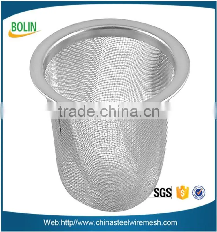 Sintered stainless steel dome metal filter cap