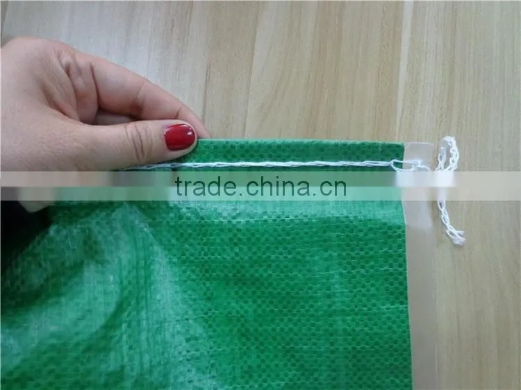 Die cut handle shopping and packaging cheap PP woven bag