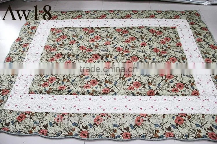 Morning Glory Patchwork Floor Mats / Patchwork Carpets