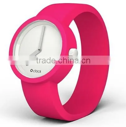 Cheap durable girls waterproof odorless silicone watch
