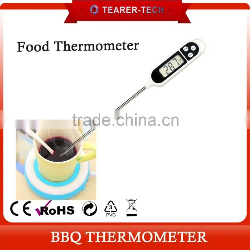 Waterproof digital food thermometer probe temperature meat thermometer TL-FT02