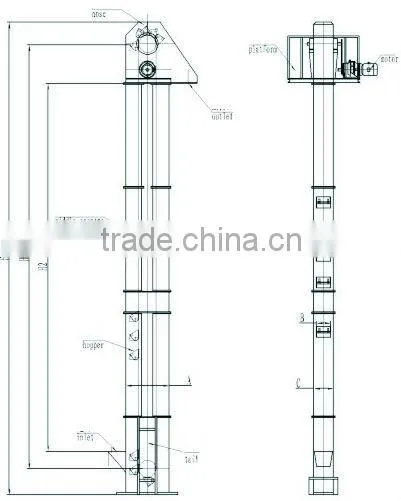 Bucket Conveying Lifting Machinery