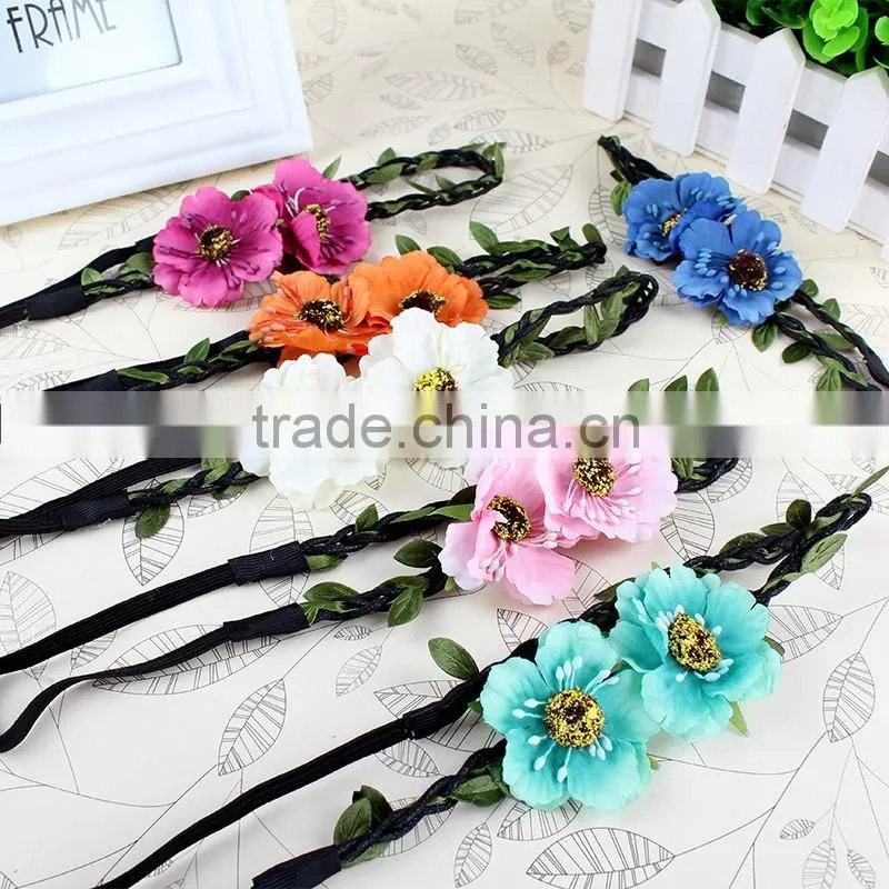 peacock feathers peruvian curly braiding braid hair band