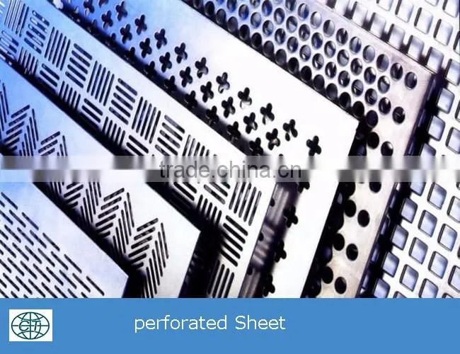 Hot Dipped Galvanized Perforated Metal Screen For Stairs