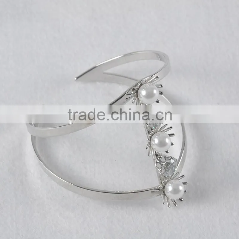 Belly Dance Costume accessories Oriental Armwear Pearl bracelet adjustable cuff
