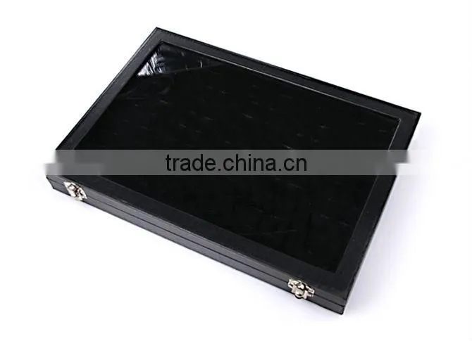 Custom cufflink storage case for 50-pair