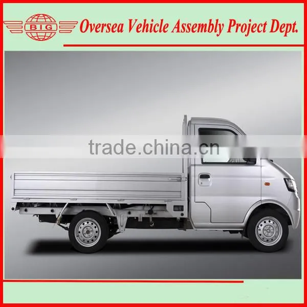 assemble RHD/LHD single cabin gasoline 1 ton truck with SKD/CKD