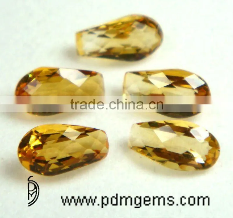 Citrine Semi Precious Gemstone Fancy Shape Cut Wholesale Price From Jaipur
