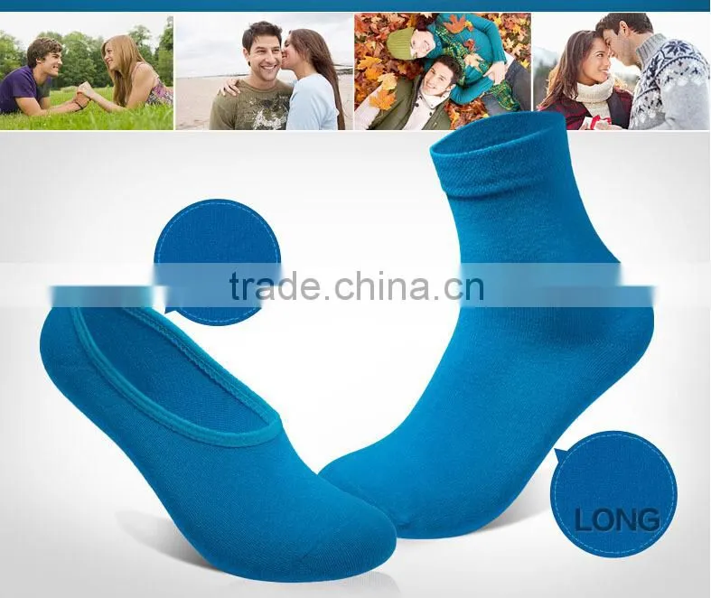 Purple Custom Candy Color Thermal Wholesale Elite Man Sock