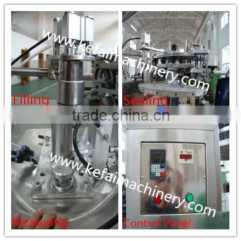 semi automatic plastic tube filling and sealing machine