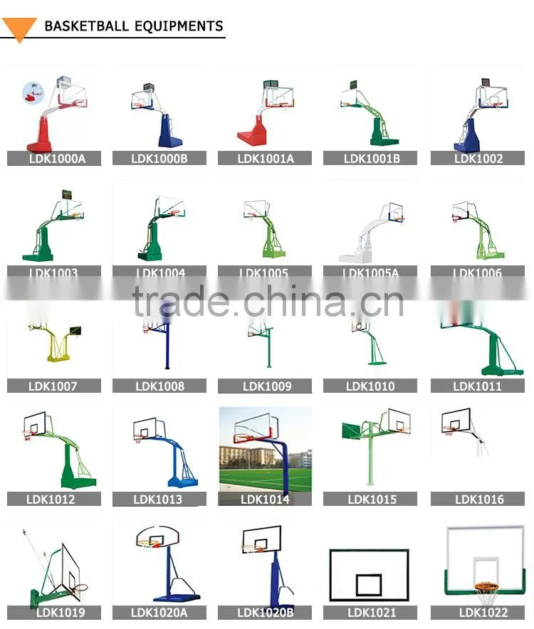 Top quality imitation hydraulic basketball stand for sale