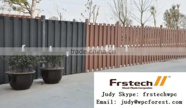 wood plastic composite (wpc) picket fence