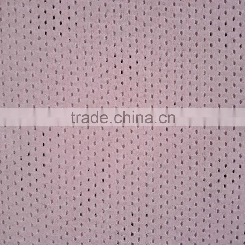 Warp knitted polyester spandex ventilate dots pattern fabric, shoe use fabric, sportswear fabric