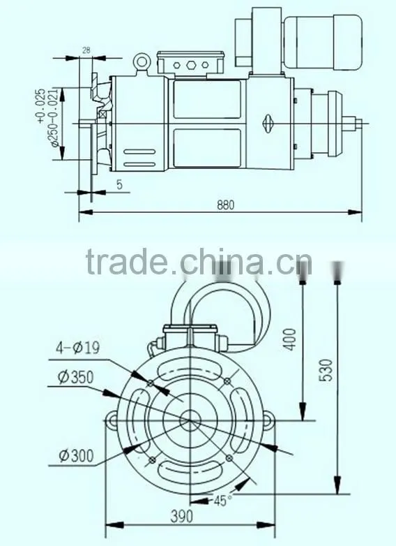 tower crane slewing motor ( YTLEJ series)