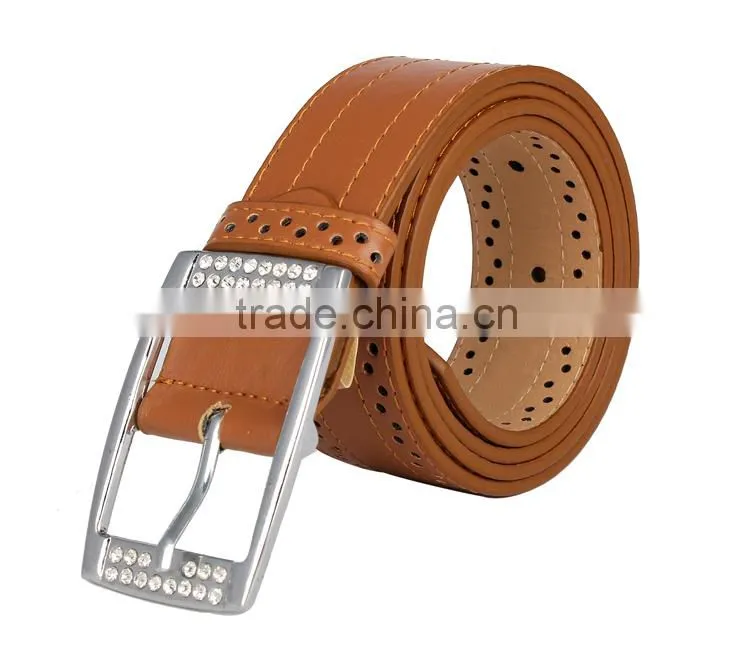 Pin Buckle OEM Lady Leather Belt SWF-15062929