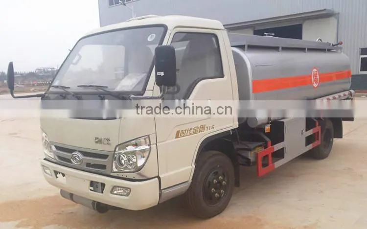 Chinese hot brand foton times 12-15m3 fuelling tanker truck for sale
