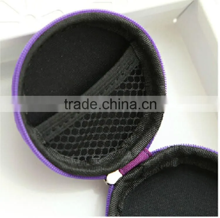 New Fashion EVA Zipper Earphone Case,Sunglasses Case EVA Mesh