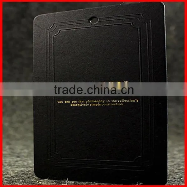 Fancy Custom Printed Apparel Recycled Hang Tag Wholesale