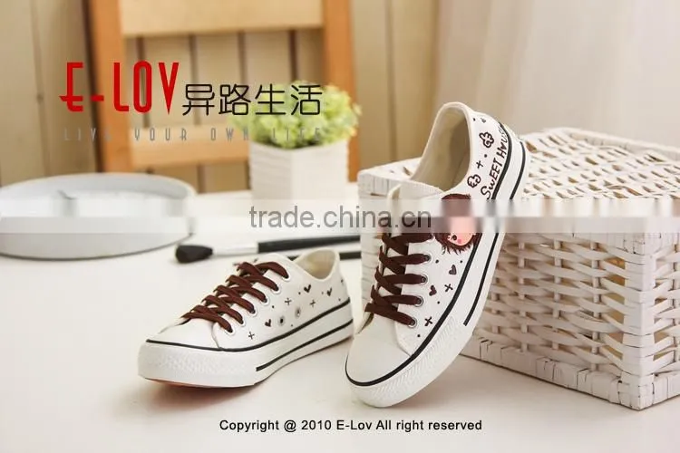 NO.D089 Hot sales high quality china wholesale white shoes for woman
