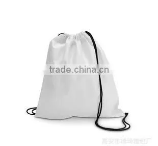 custom 210D polyester nylon drawstring bag