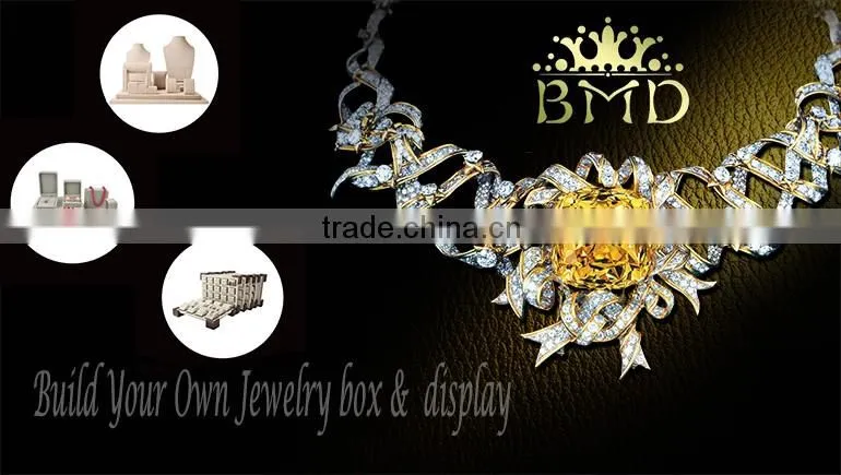 Luxury for shop cabinet window show display for jewelry sets stand