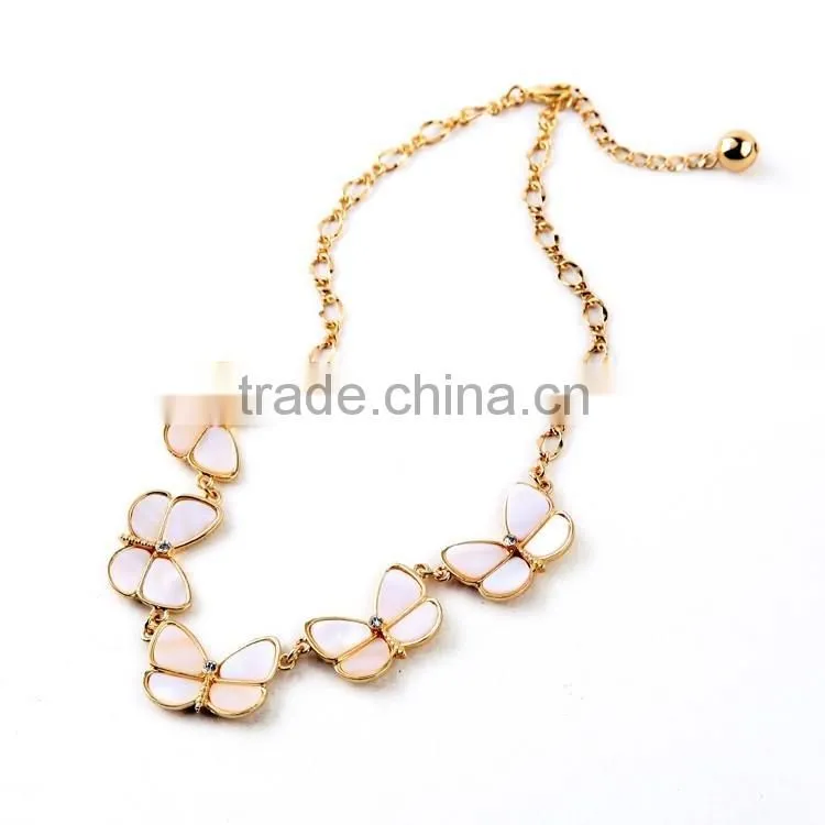 OEM/ODM Factory Direct Sale 2016 Latest Fashion Buterfly Pendant Necklace