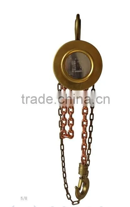 10 ton manual no sparking chain blocks