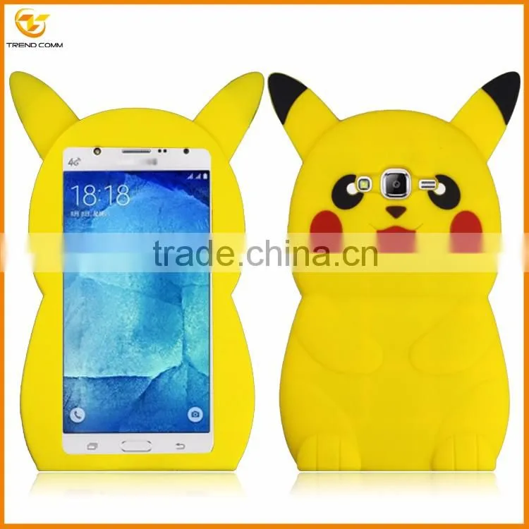 alibaba express china pokemon pikachu silicone case for samsung galaxy j7
