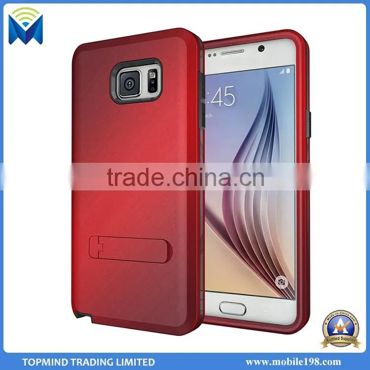 Mobile phone case for samsung galaxy note 5 case with bracket
