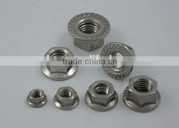 din6923 Serrated Flange Nut Metric Flange Nut